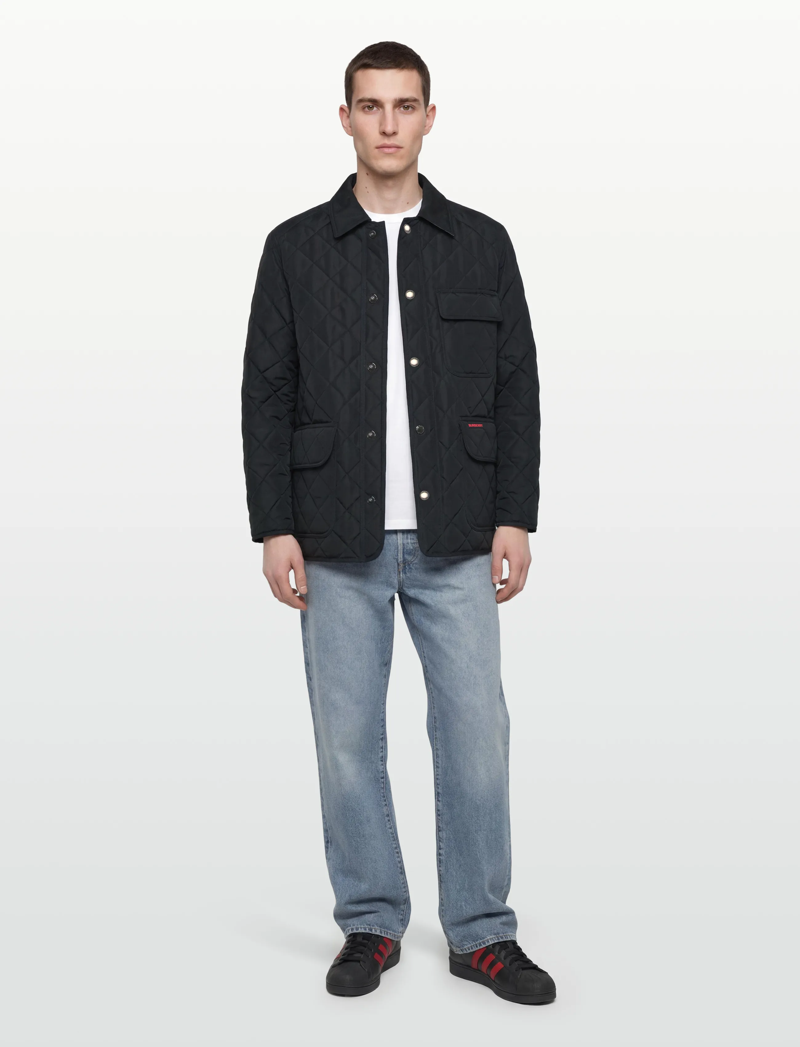 Burberry ALFORD - Jackets & Coats - BLACK / black