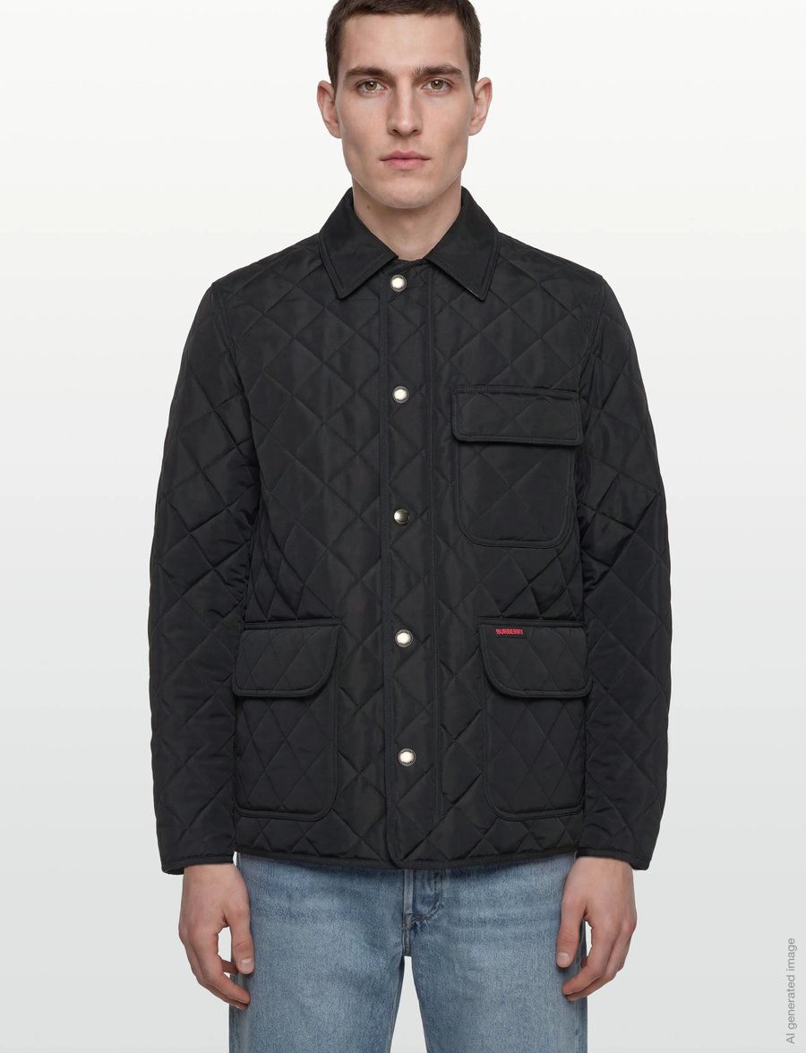Burberry - ALFORD - gesteppt - black - 3
