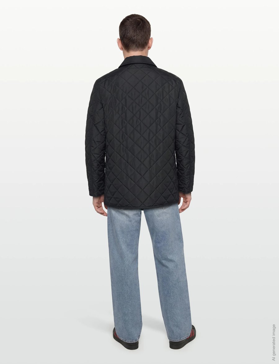 Burberry - ALFORD - gesteppt - black - 4