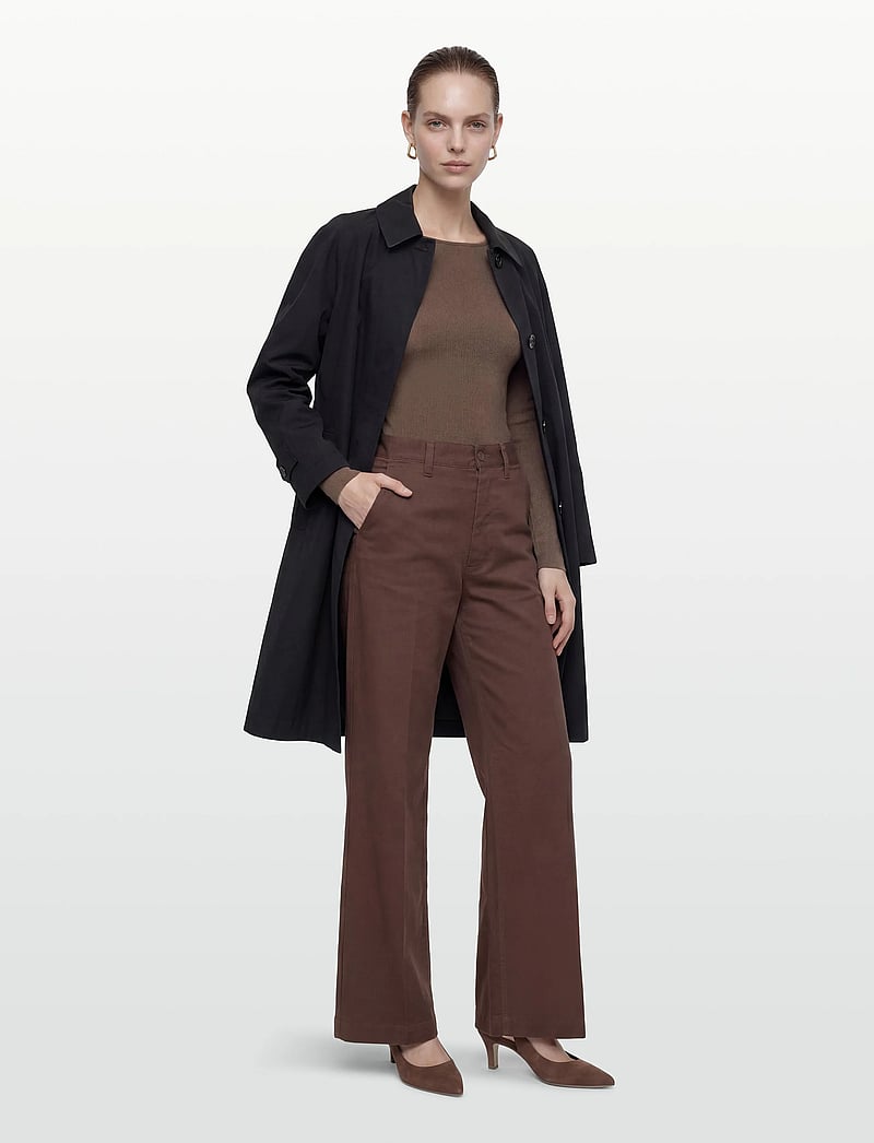 Burberry - CLAREBURY - light coats - black - 0