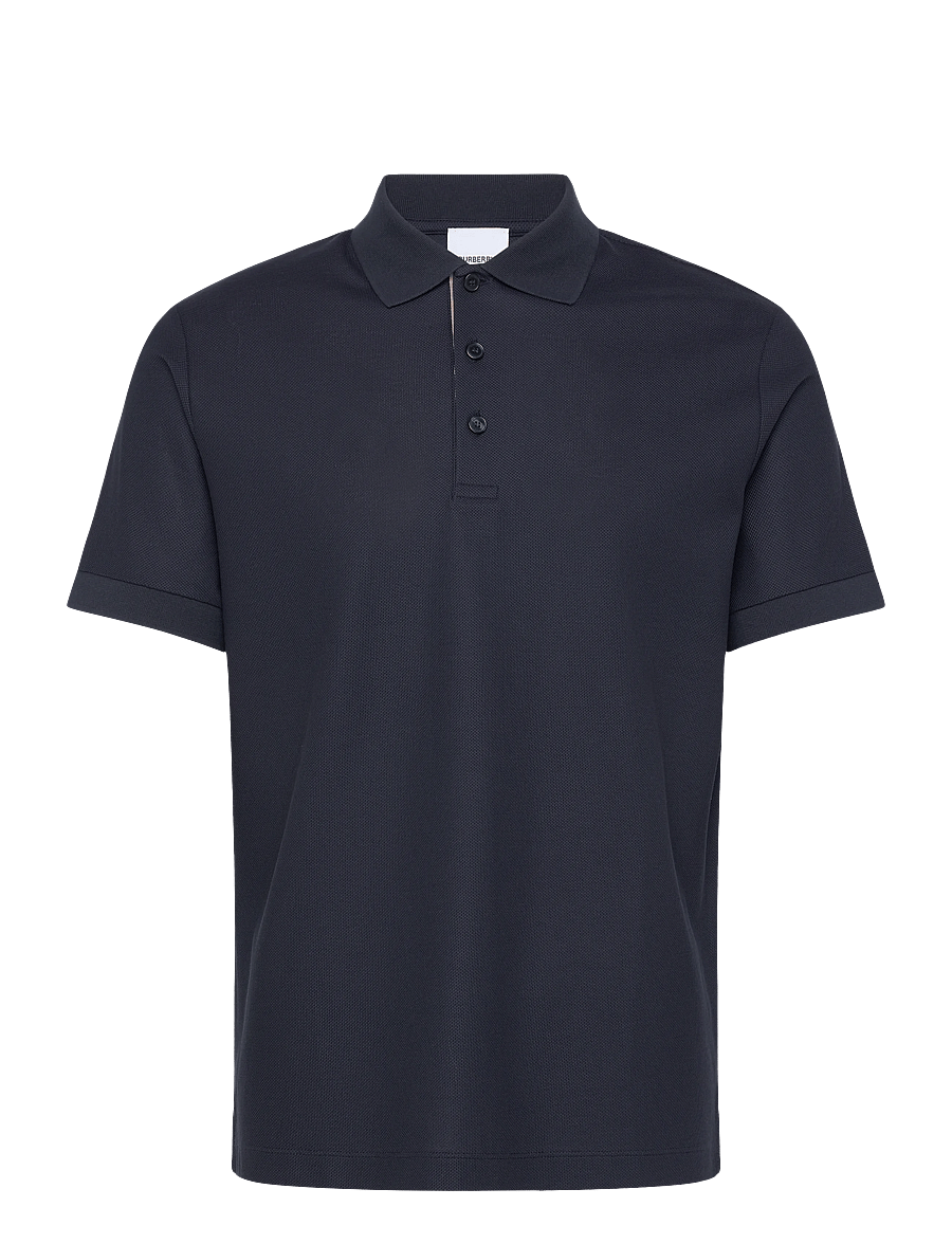 Burberry - HARTFORD - langärmlige strick-polohemden - navy black - 1