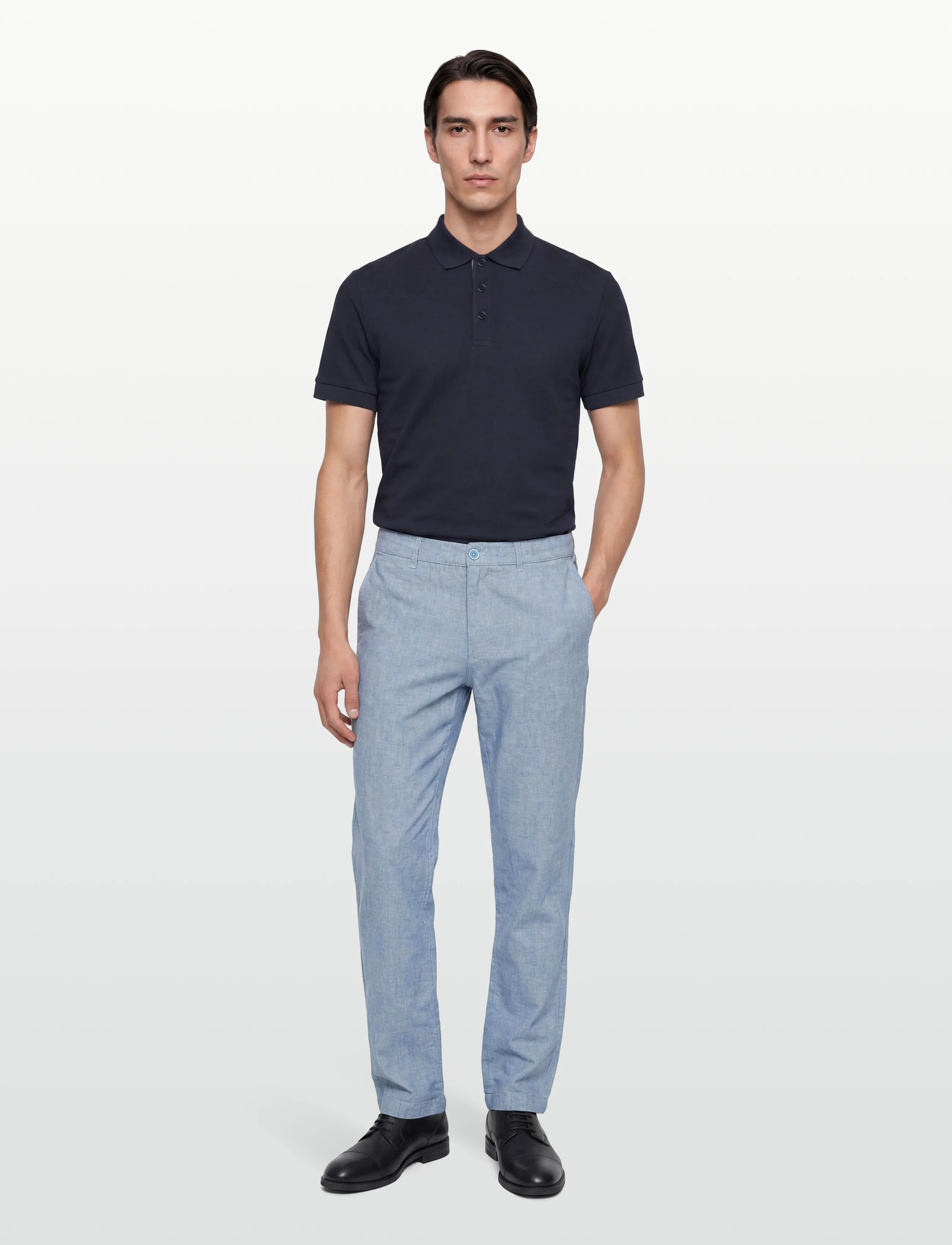 Burberry HARTFORD - Vårgarderoben - NAVY BLACK / navy