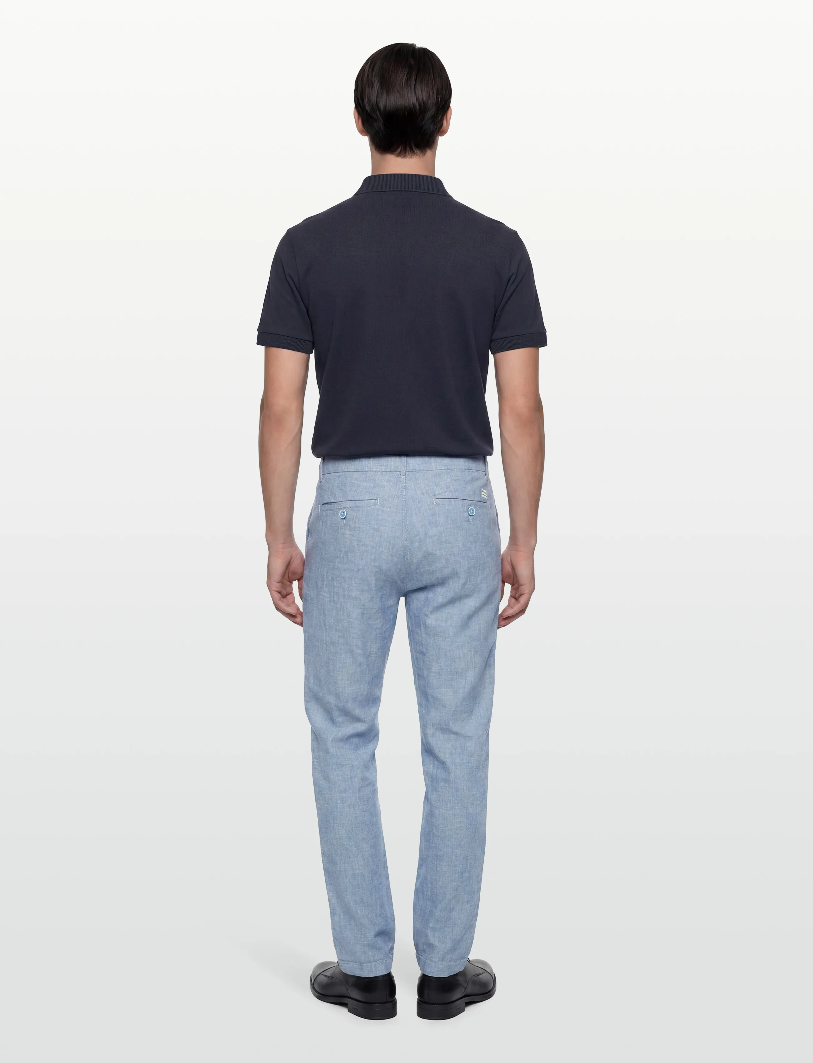 Burberry - HARTFORD - knitted polos - navy black - 4