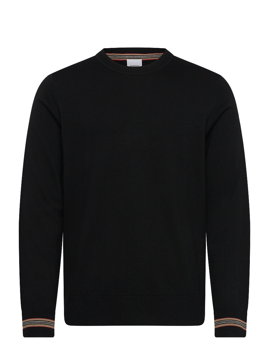 Burberry - PARADISE - Ümmarguse kaelusega kudumid - black - 1