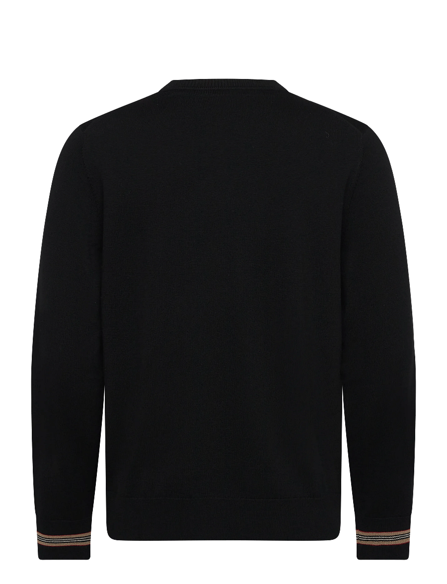 Burberry - PARADISE - Ümmarguse kaelusega kudumid - black - 2