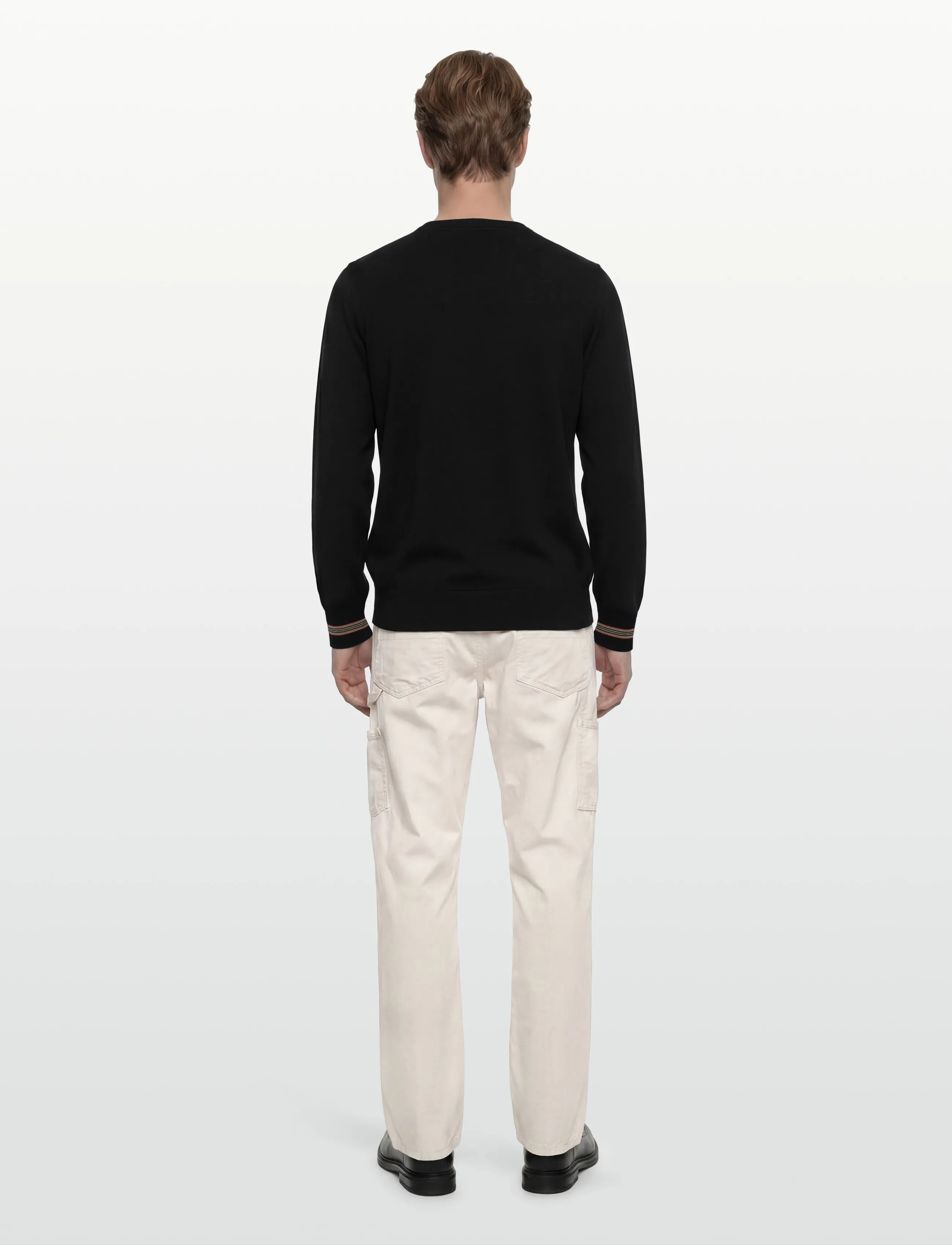Burberry - PARADISE - Ümmarguse kaelusega kudumid - black - 4