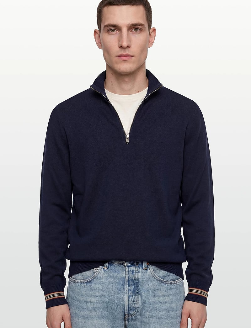 Burberry - ITTER - half zip - navy - 3
