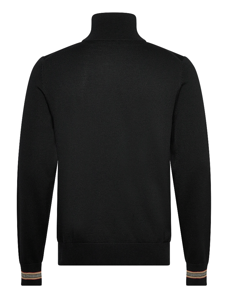 Burberry - ITTER - half zip - black - 1