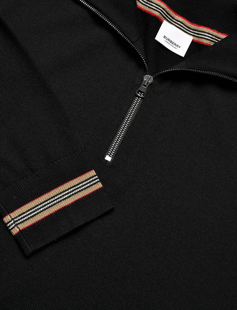 Burberry - ITTER - half zip - black - 2