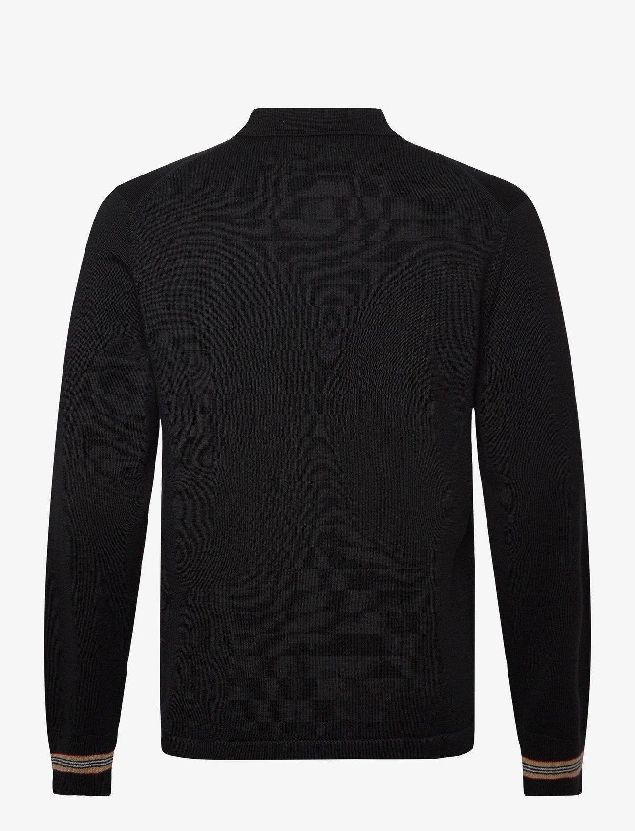 Burberry - PACE - geweven polo's met lange mouwen - black - 1