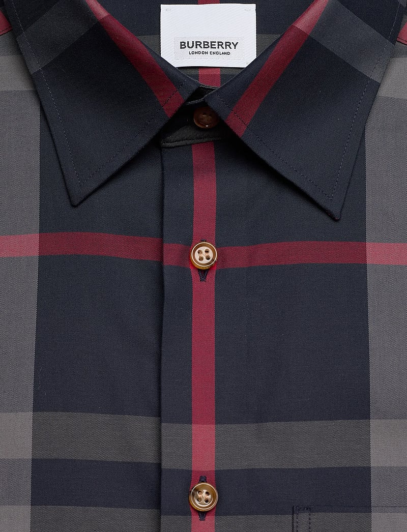 Burberry - CLAVERDON LS CHK - basic skjortor - navy/grey ip check - 2