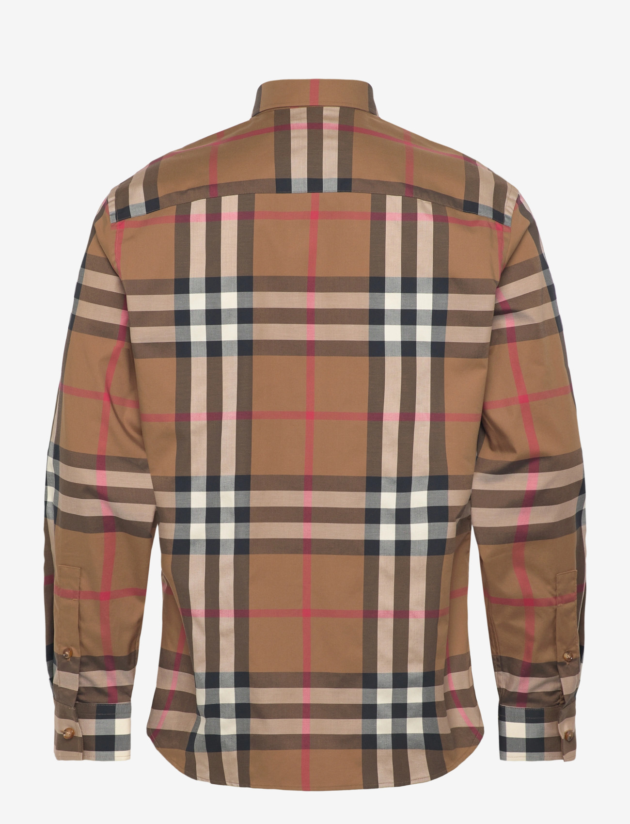 Burberry - CLAVERDON LS CHK - basic-hemden - taupe brown ip check - 1