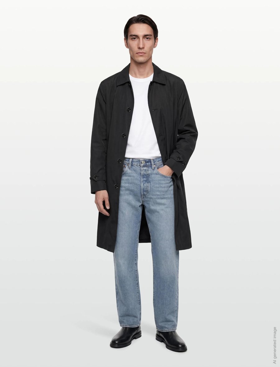 Burberry - PILKINGTON - vihmamantlid - black - 0