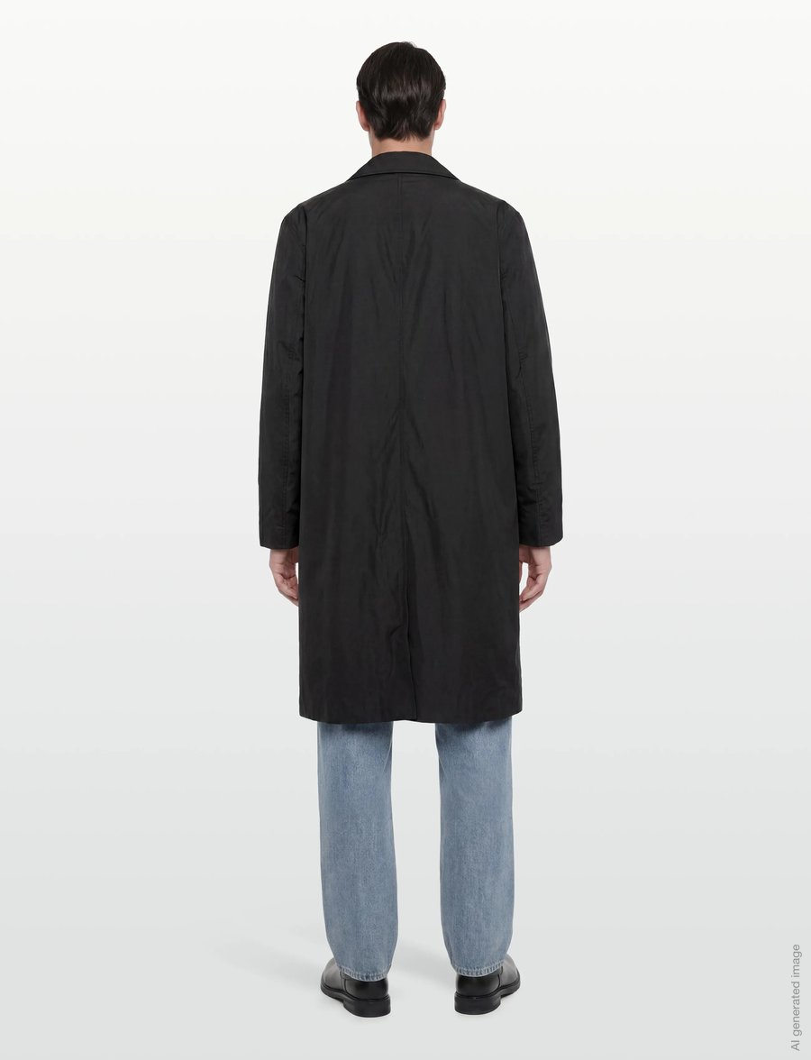Burberry - PILKINGTON - vihmamantlid - black - 4