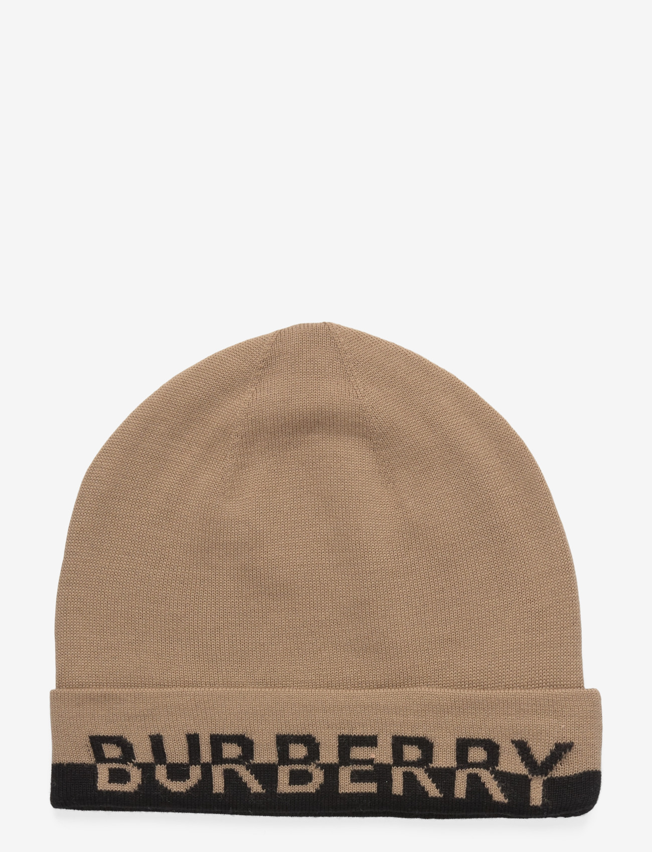 Burberry - MH BB WOOL KNIT HAT - mützen & caps - archive beige/black - 0