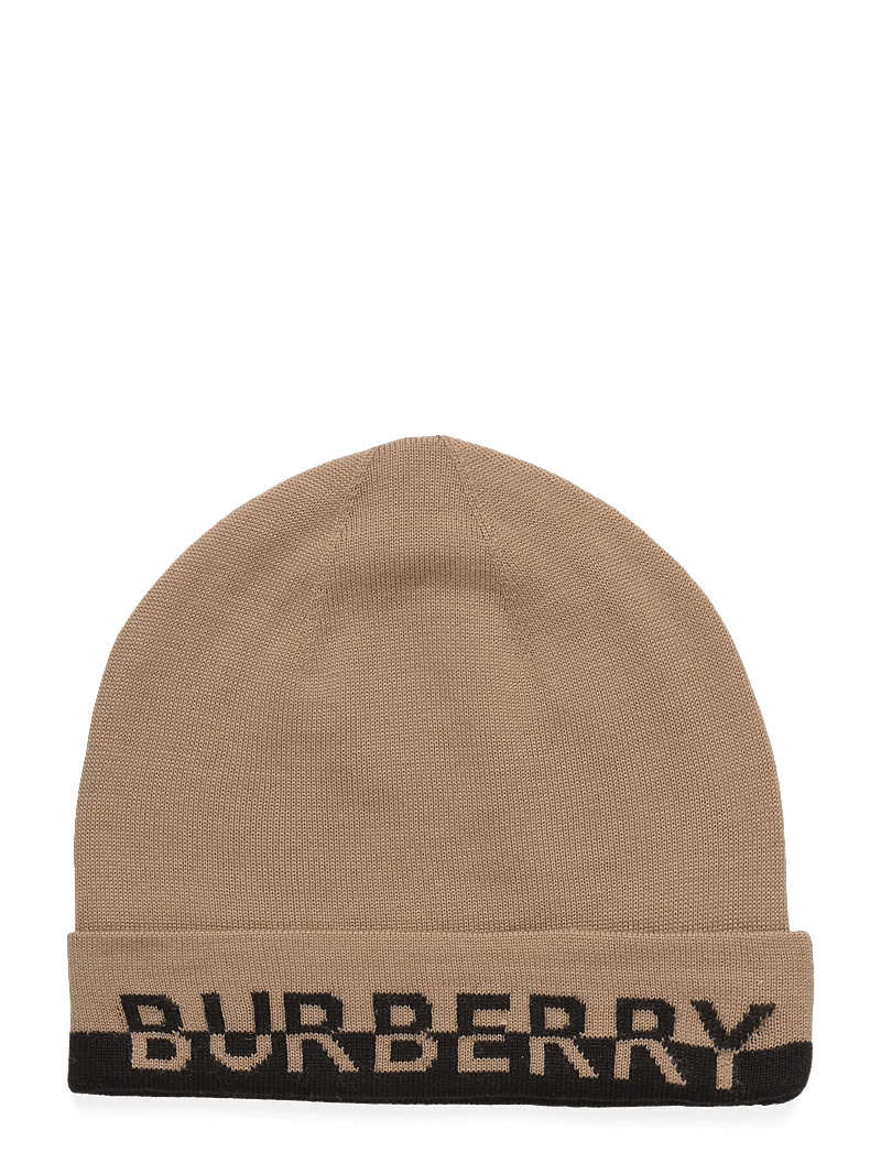 Burberry - MH BB WOOL KNIT HAT - mützen & caps - archive beige/black - 0