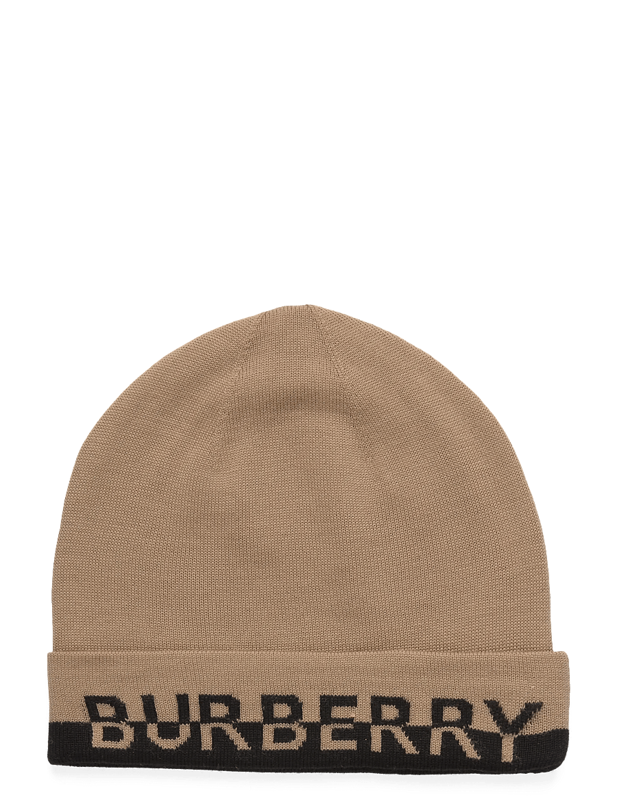 Burberry - MH BB WOOL KNIT HAT - mützen & caps - archive beige/black - 0