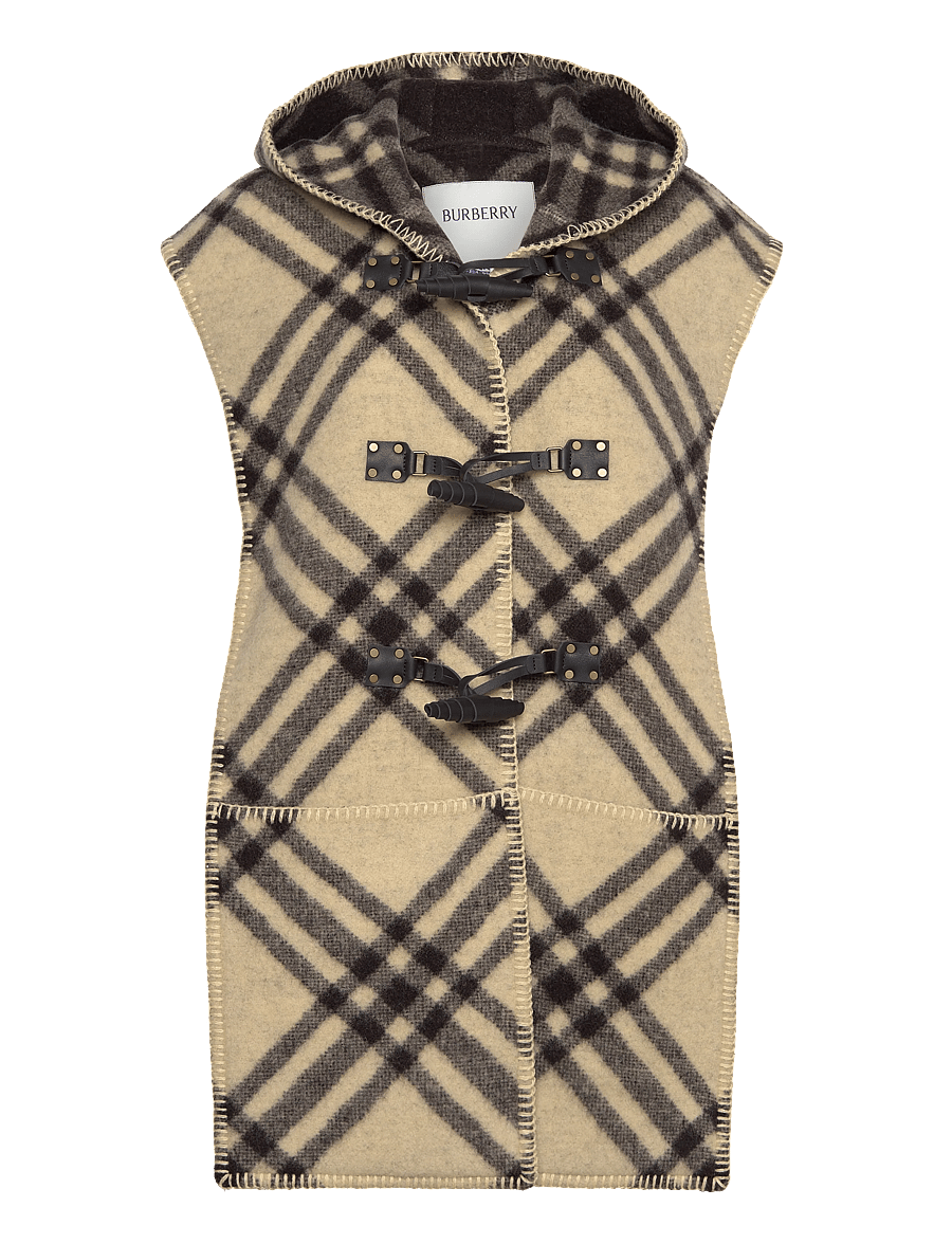 Burberry - ST TOGGLE HOODED CAPE - vinterjakker - candle - 1