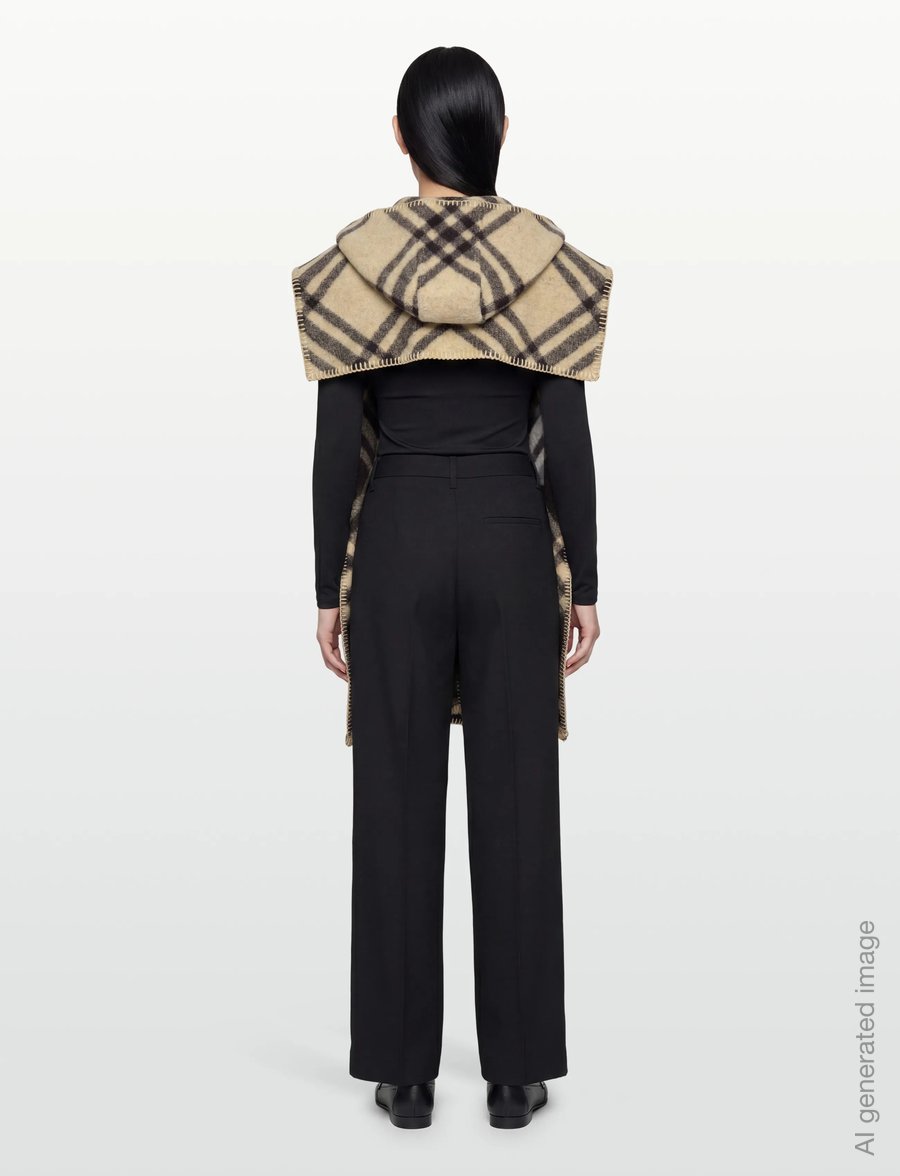 Burberry - ST TOGGLE HOODED CAPE - vinterjakker - candle - 4