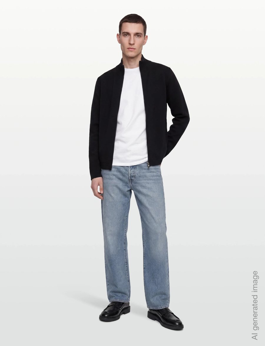 Burberry - EMMITT - lukuga džemprid - black - 0