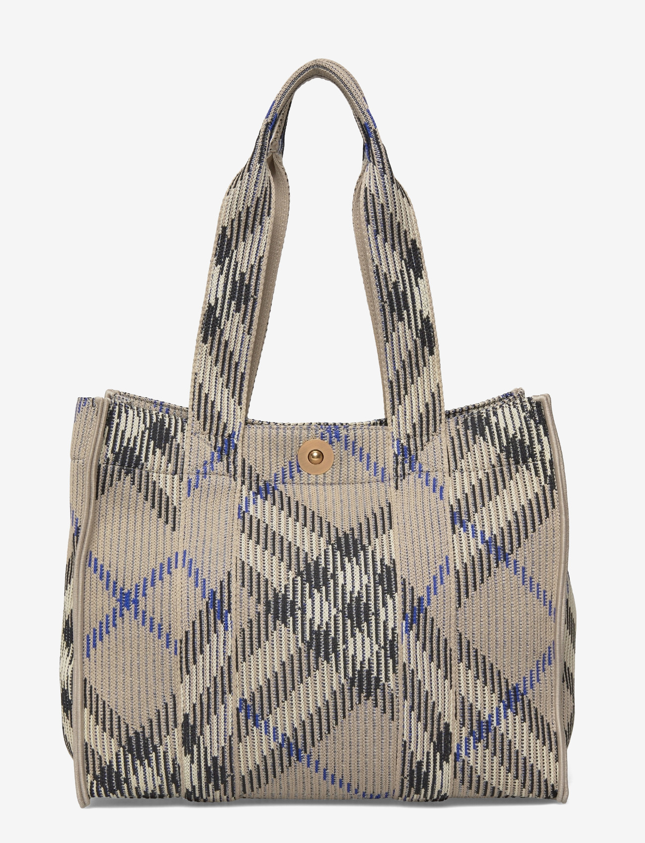 Burberry - LL SM KNIT TOTE CH4 - tote bags - lichen - 0
