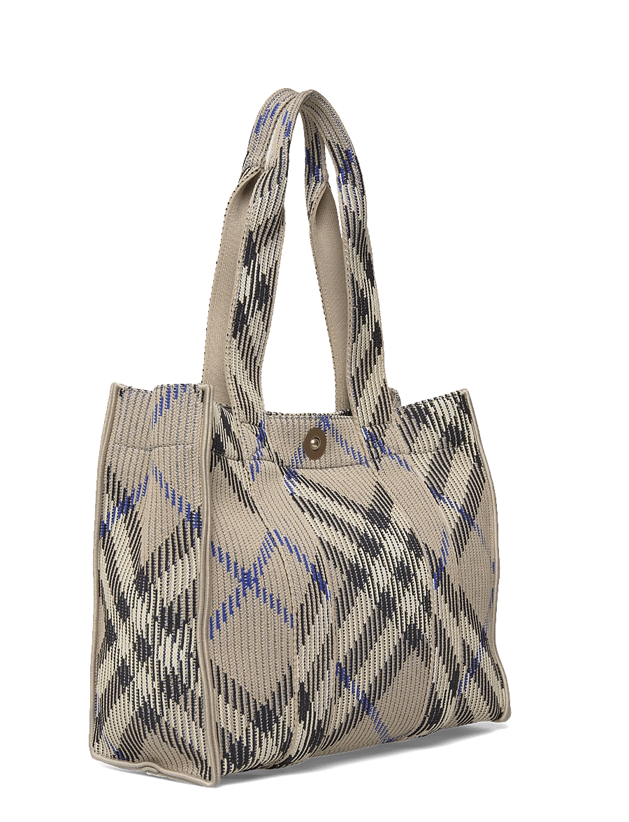 Burberry - LL SM KNIT TOTE CH4 - tote bags - lichen - 2
