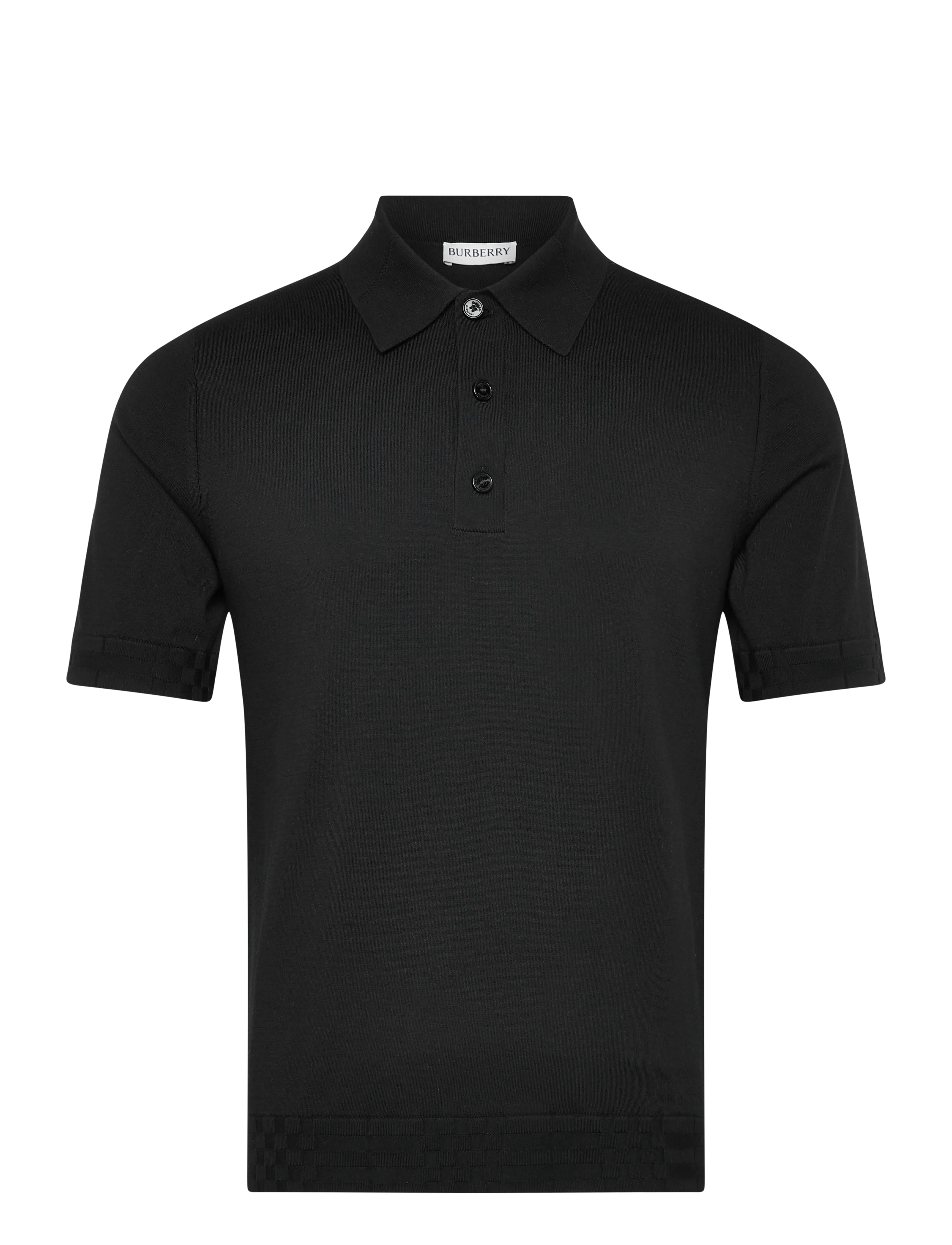 Burberry KIERAN - Polo Shirts - BLACK / black