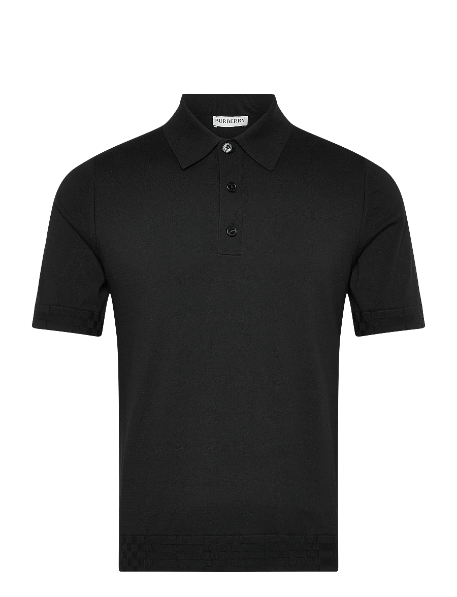 Burberry - KIERAN - kortærmede poloer - black - 1