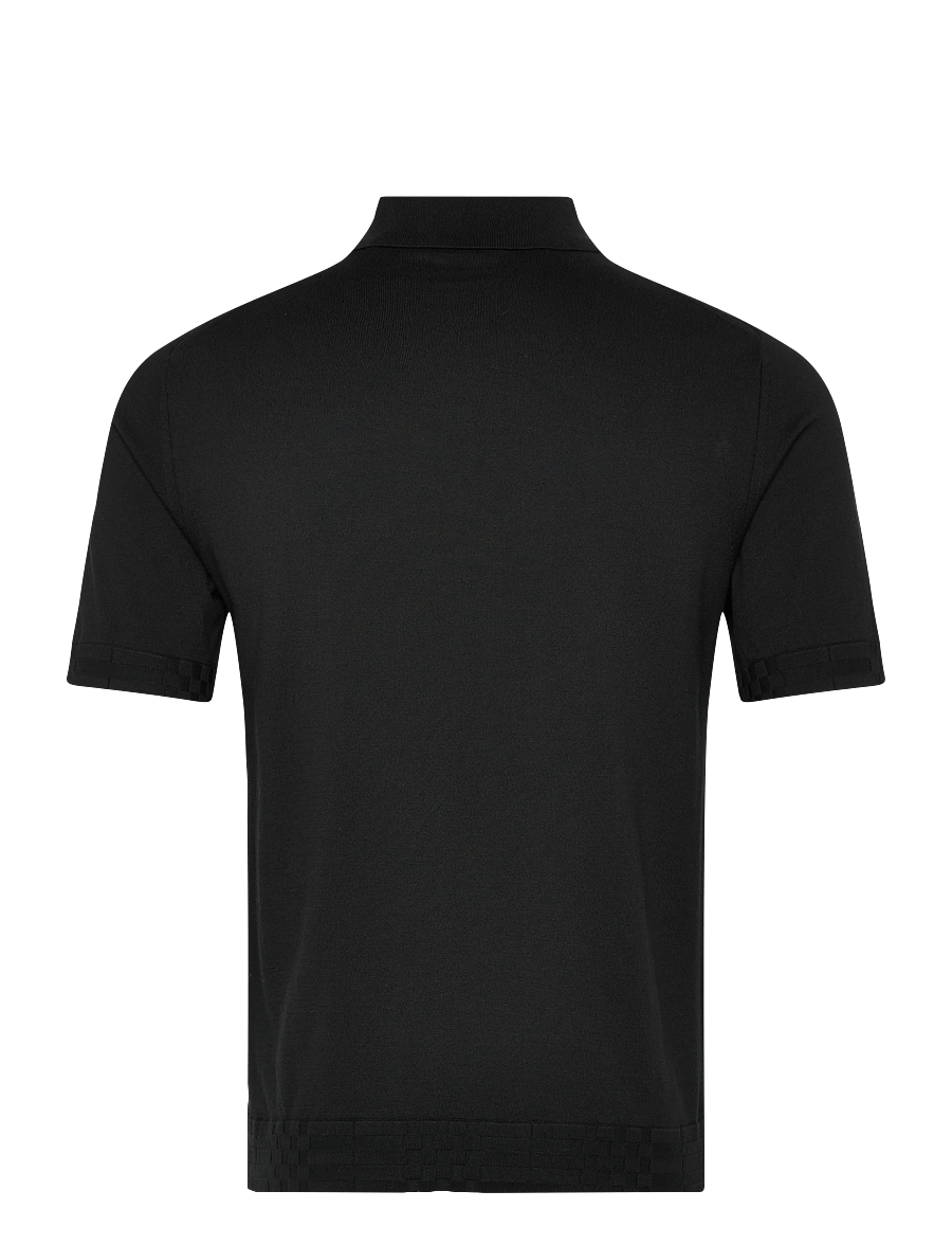 Burberry - KIERAN - kortærmede poloer - black - 2
