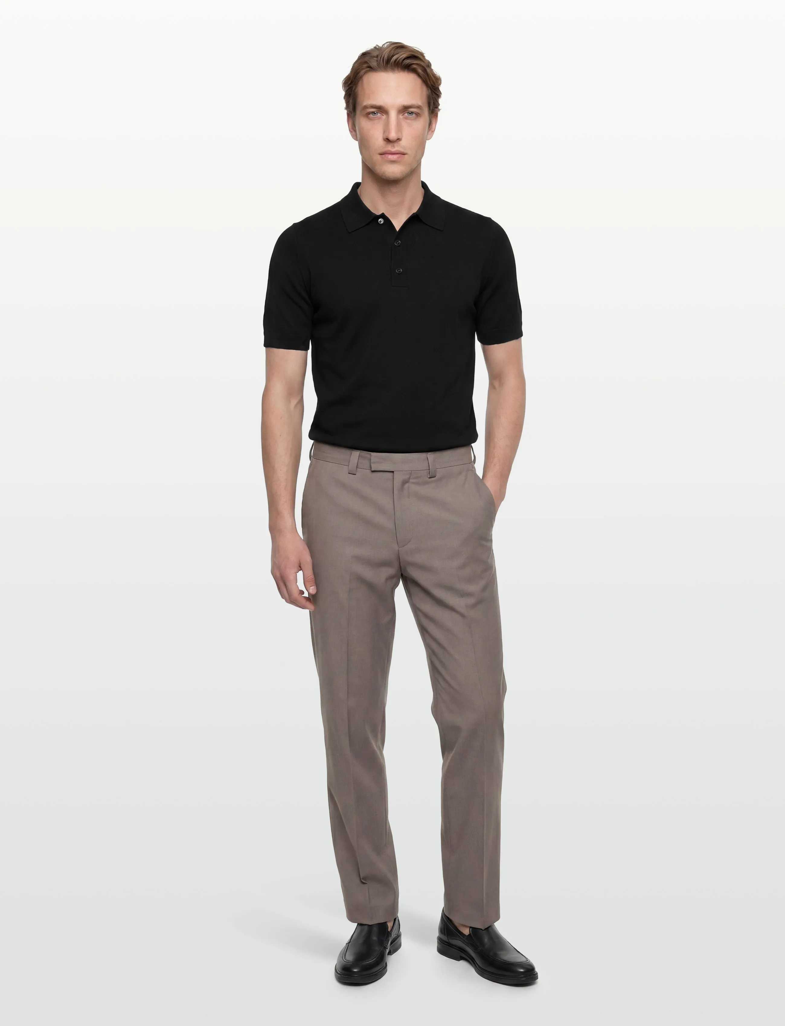 Burberry Kieran, L, Black, Poloer > Kortærmede, Herre