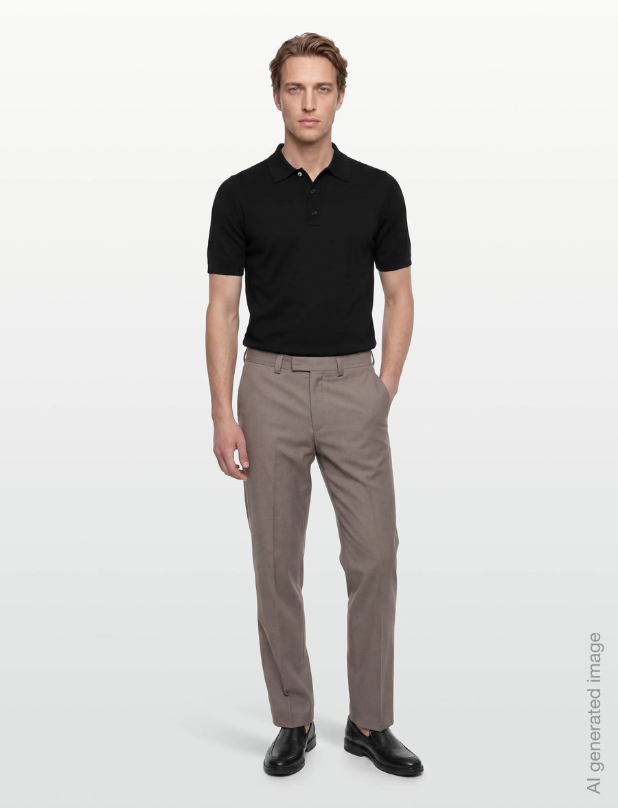 Burberry - KIERAN - kortærmede poloer - black - 0