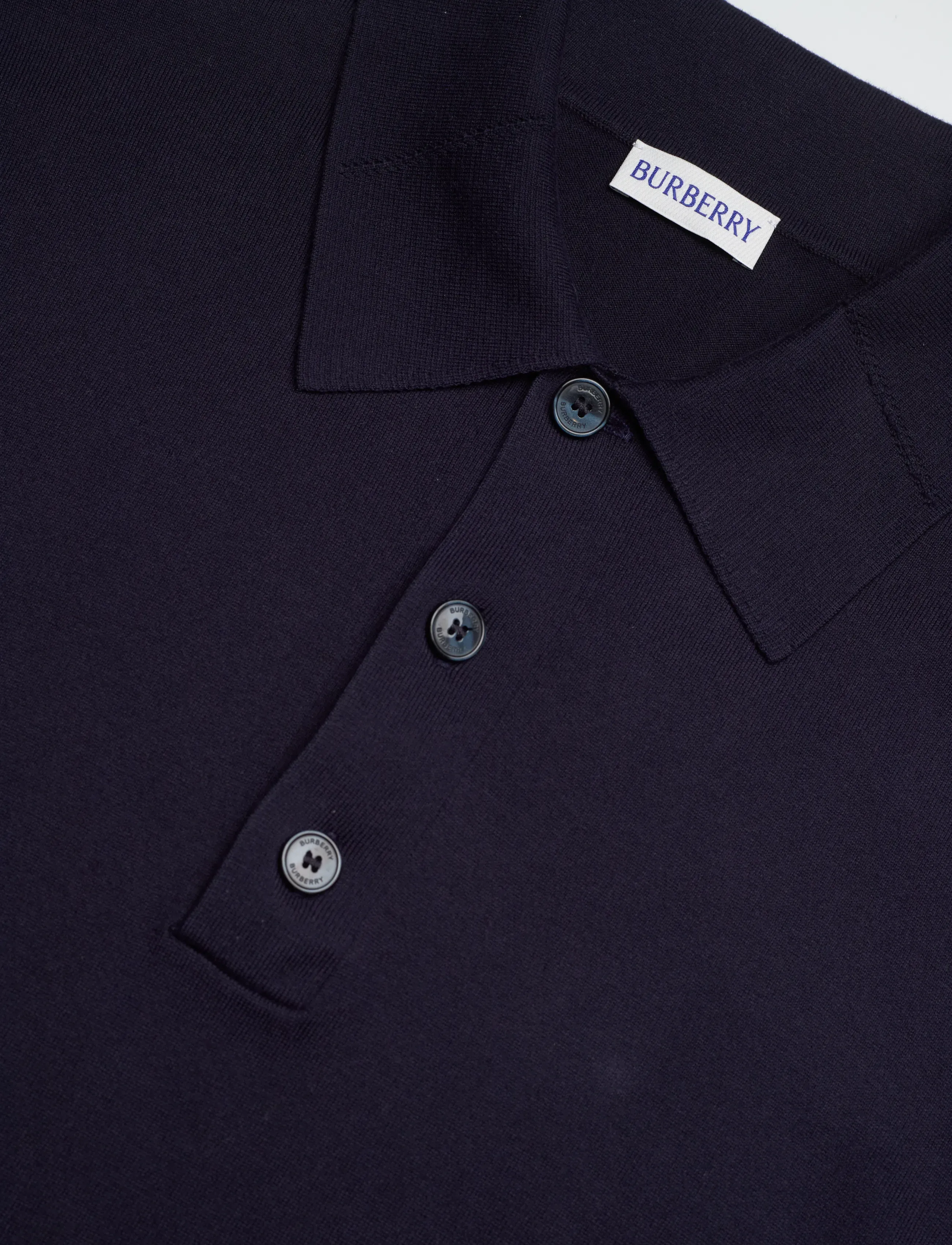 Burberry - KIERAN - trikotažiniai polo marškinėliai - navy - 5