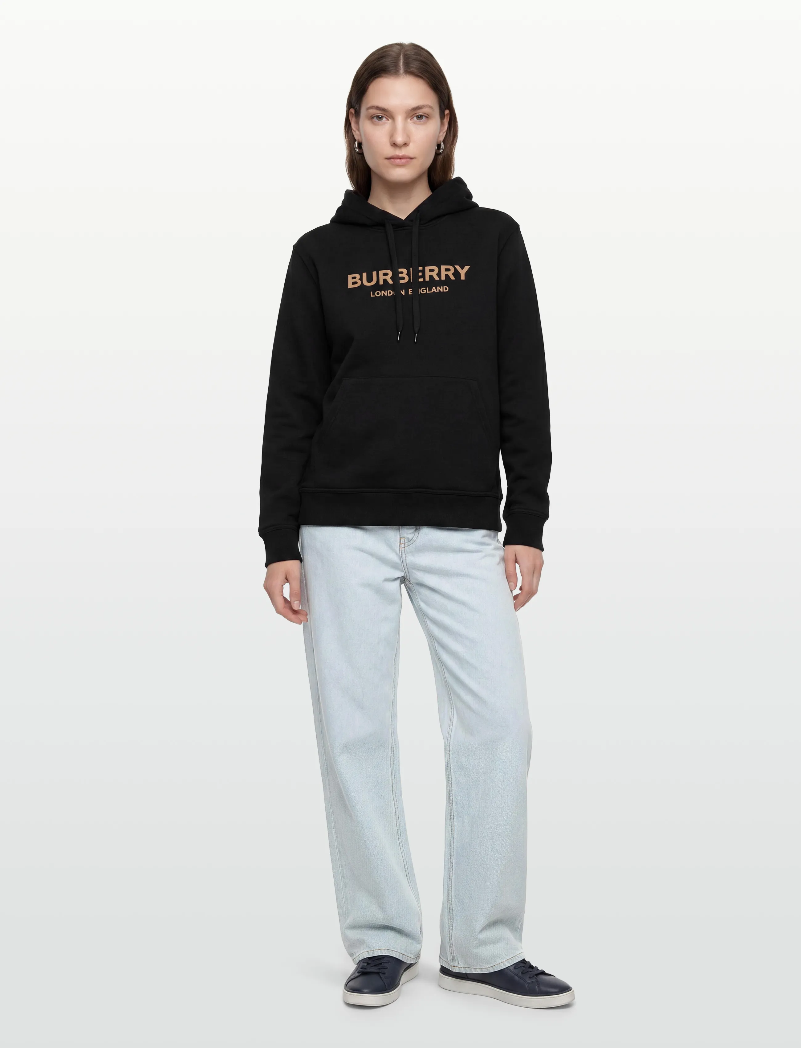 Burberry Kendall Prt, S, Sweatshirts & Hoodies, Schwarz - Frauen
