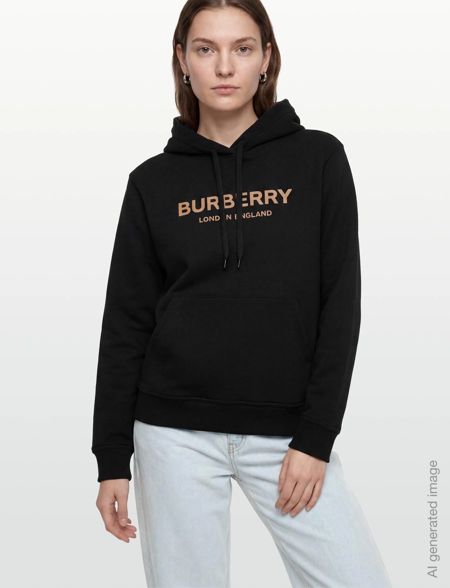 Burberry - KENDALL PRT - sweatshirts & hættetrøjer - black - 3