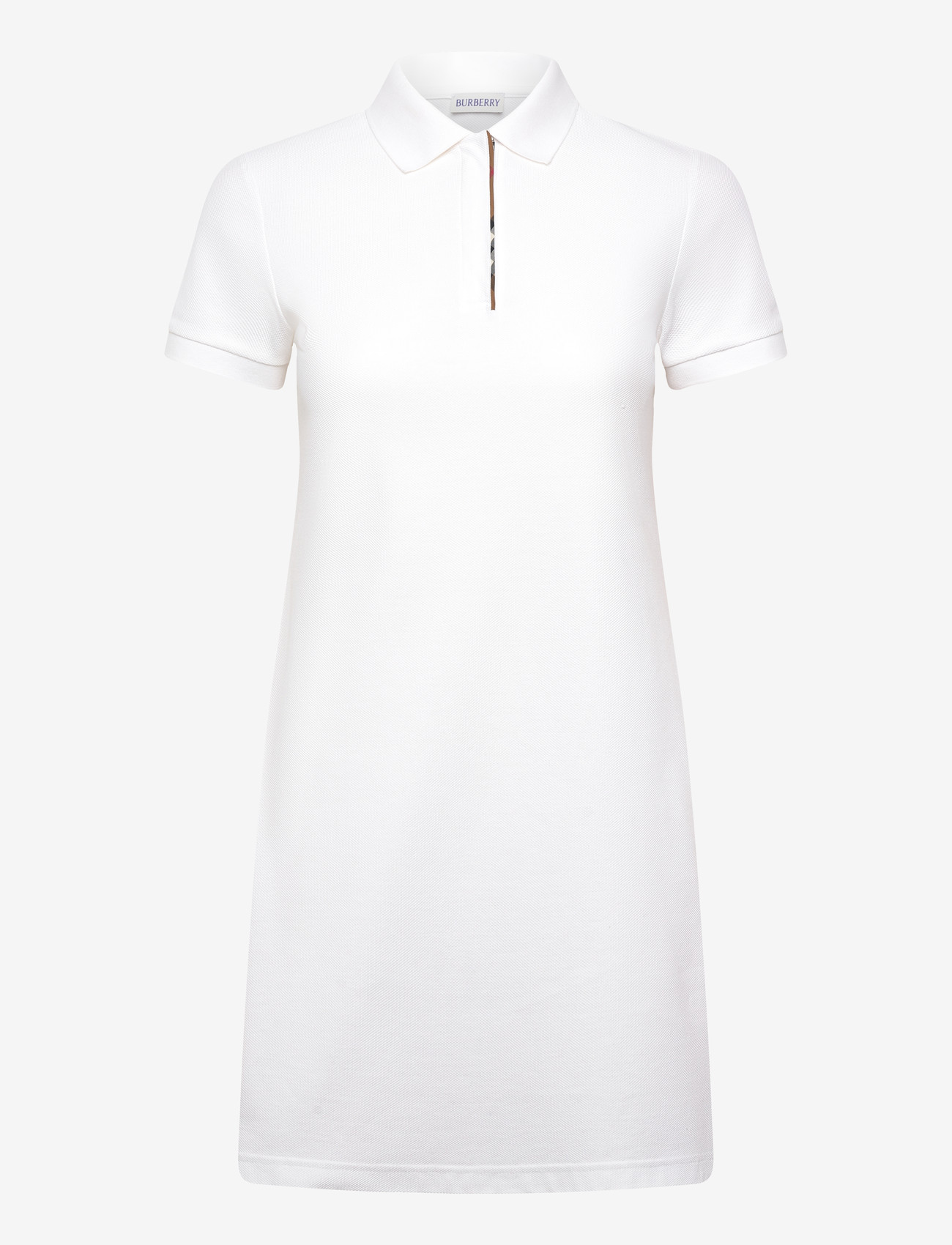 Burberry - LYRAH ZP - sommarklänningar - white - 0