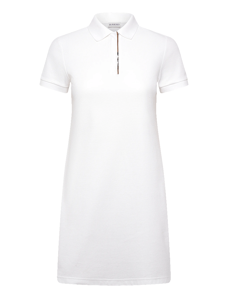 Burberry - LYRAH ZP - sommarklänningar - white - 0