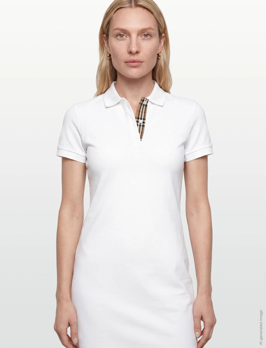 Burberry - LYRAH ZP - sommerkleider - white - 3