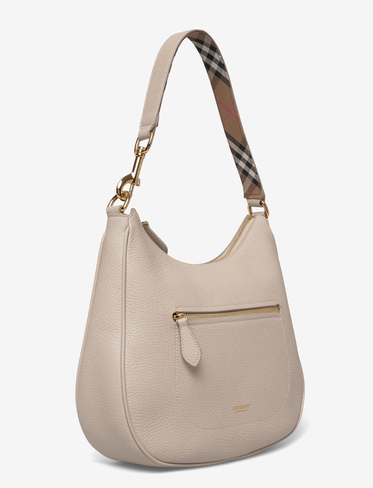 Burberry - LL HOBO - limestone - 2