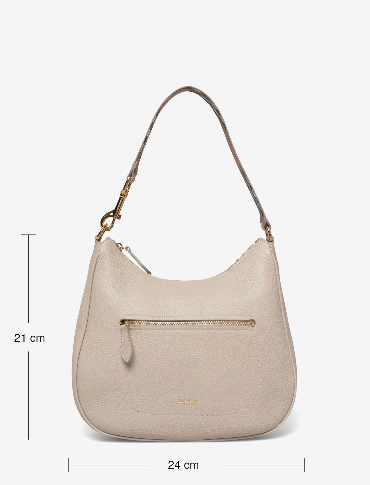 Burberry - LL HOBO - limestone - 3