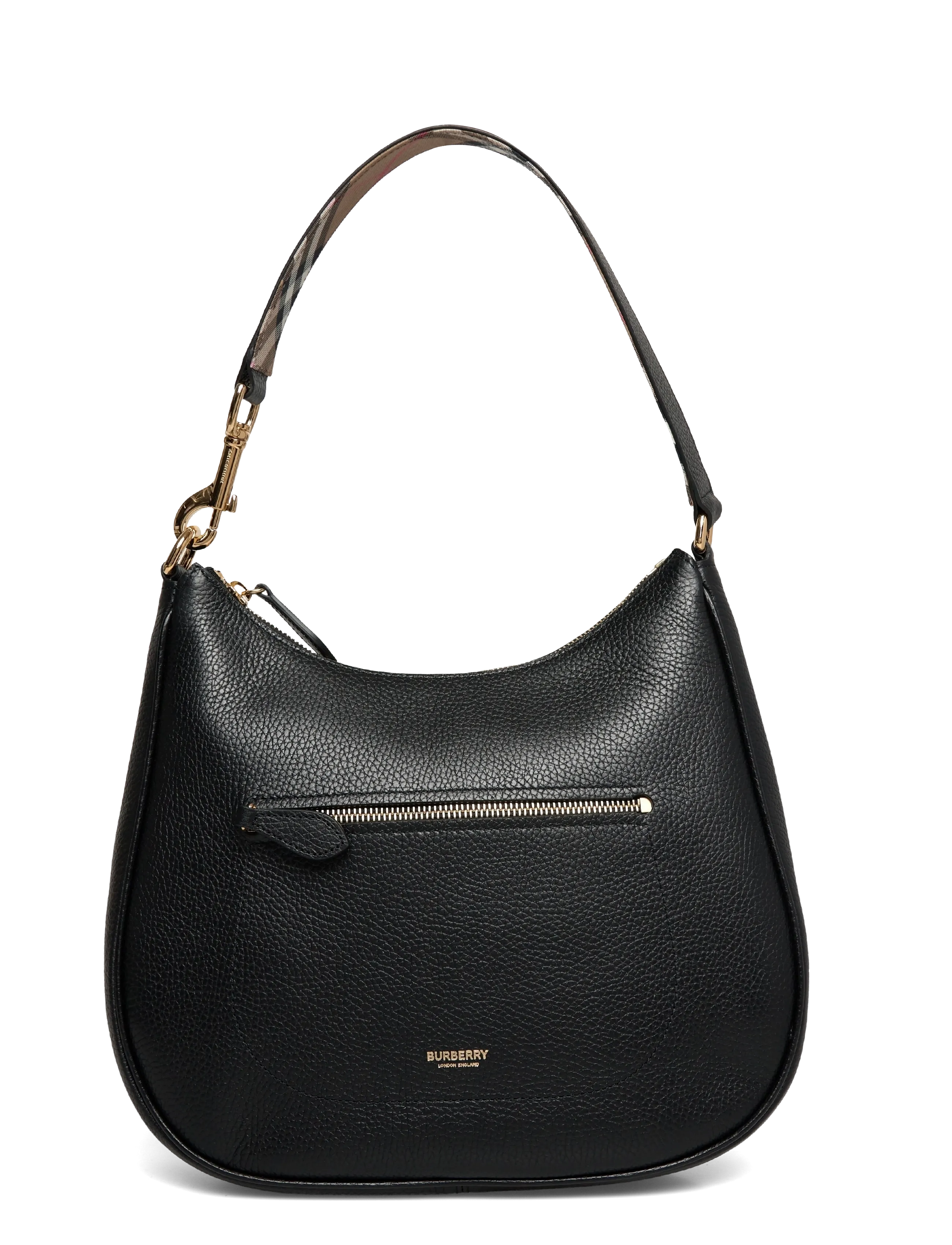 Burberry Ll Hobo, Kvinder, Hobo Taske, Sort, Str: ONE SIZE