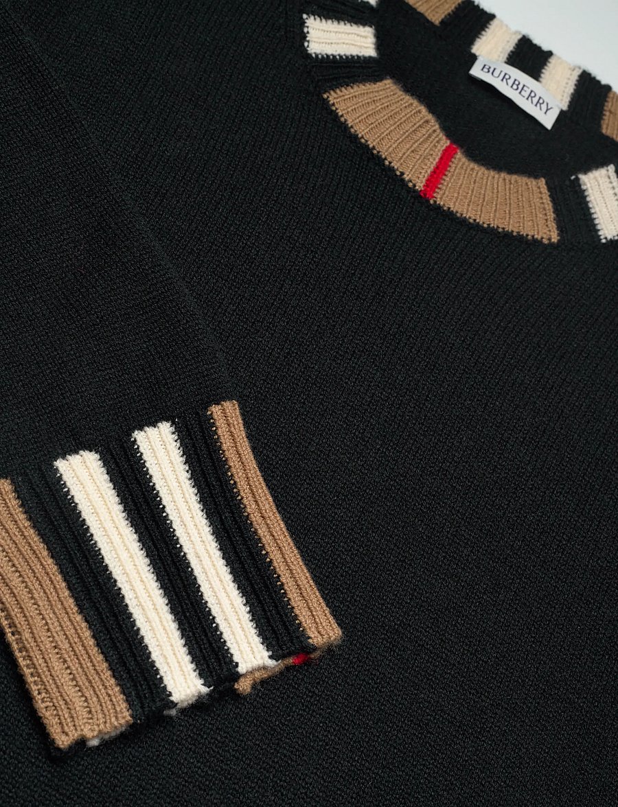 Burberry - EYRE WC - sweaters - black - 5