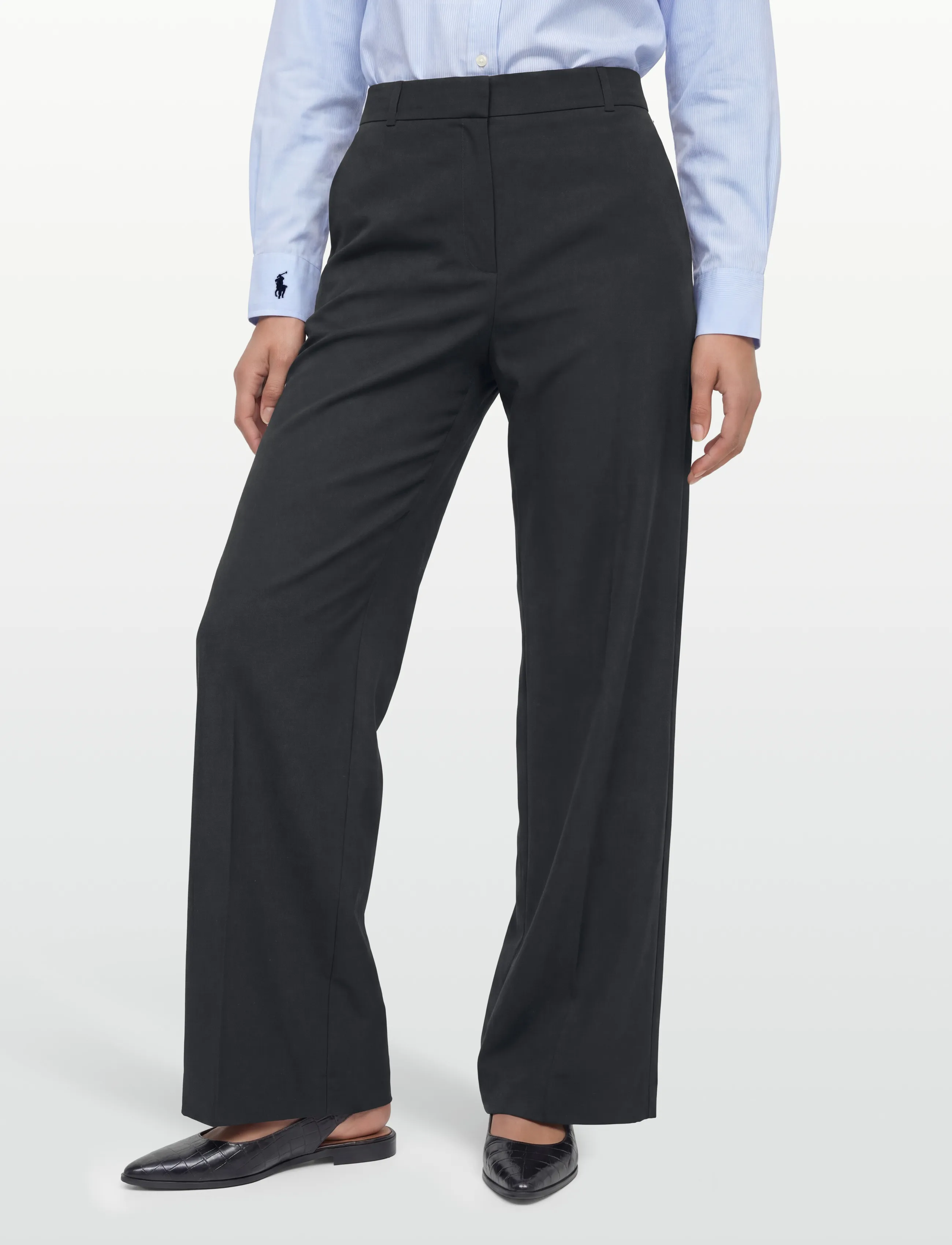 Burberry - ALEXA - tailored trousers - black - 3