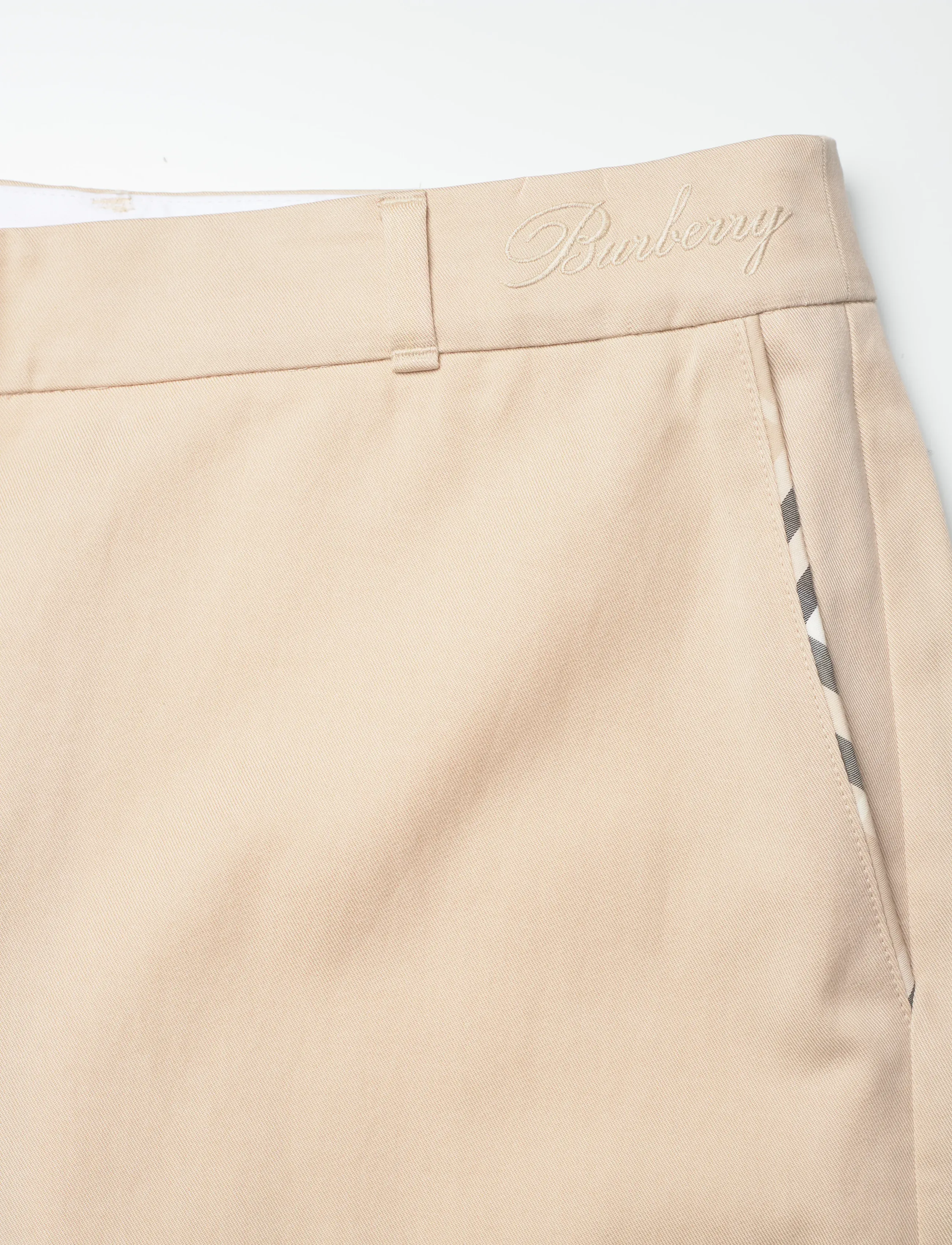 Burberry - ALEXA - sérsniðnar buxur - pale stone - 5