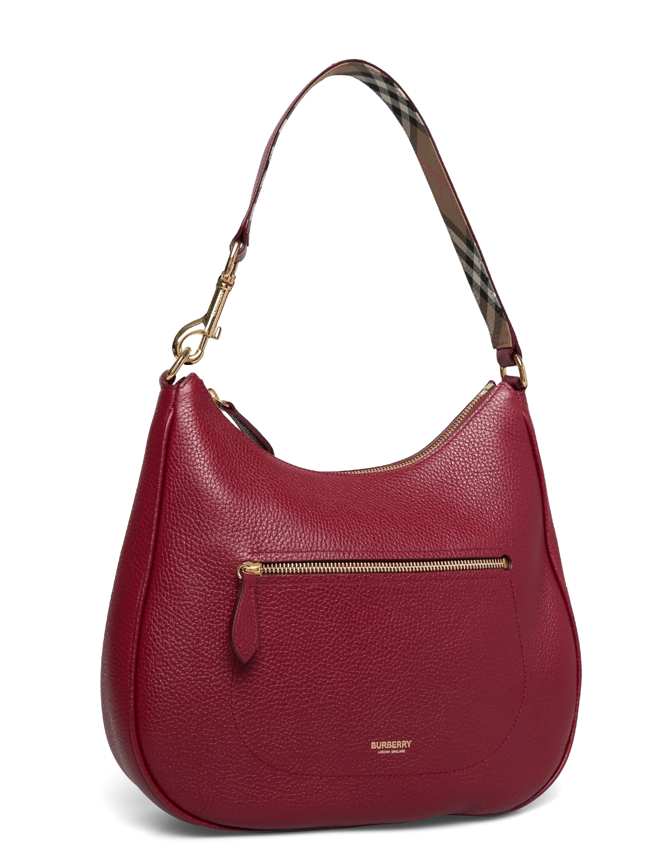 Burberry - LL HOBO - väskor - antique red - 2