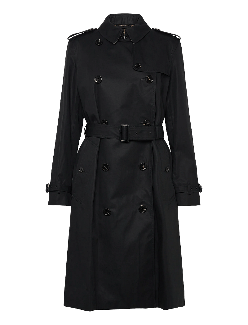 Burberry - HONEYWELL LNG - trenchcoats - black - 0