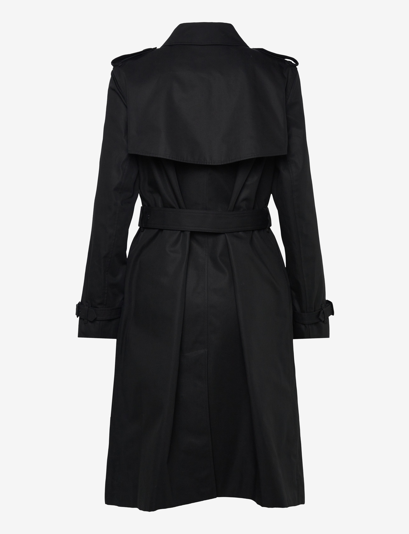 Burberry - HONEYWELL LNG - trenchcoats - black - 1