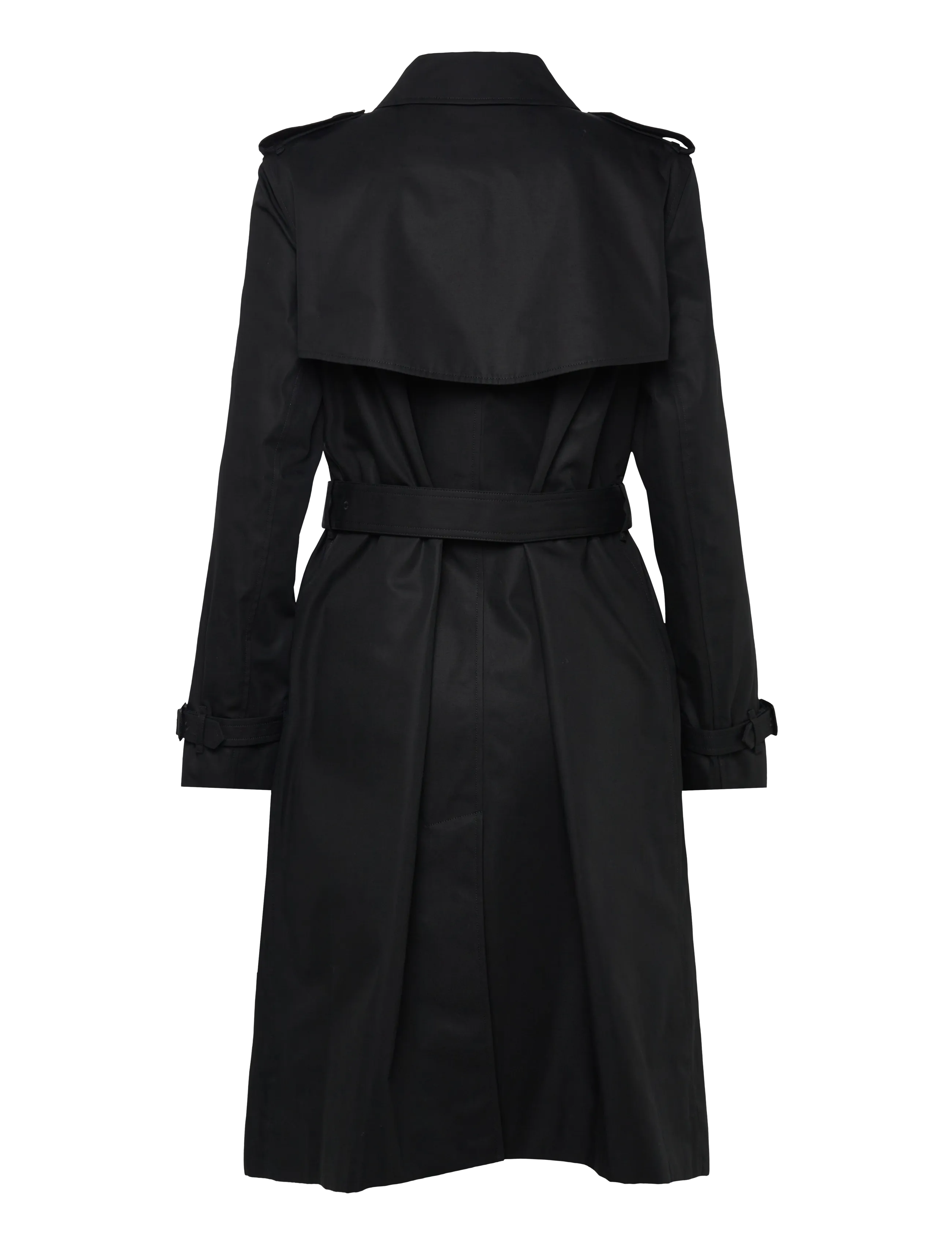 Burberry - HONEYWELL LNG - trenchcoats - black - 2