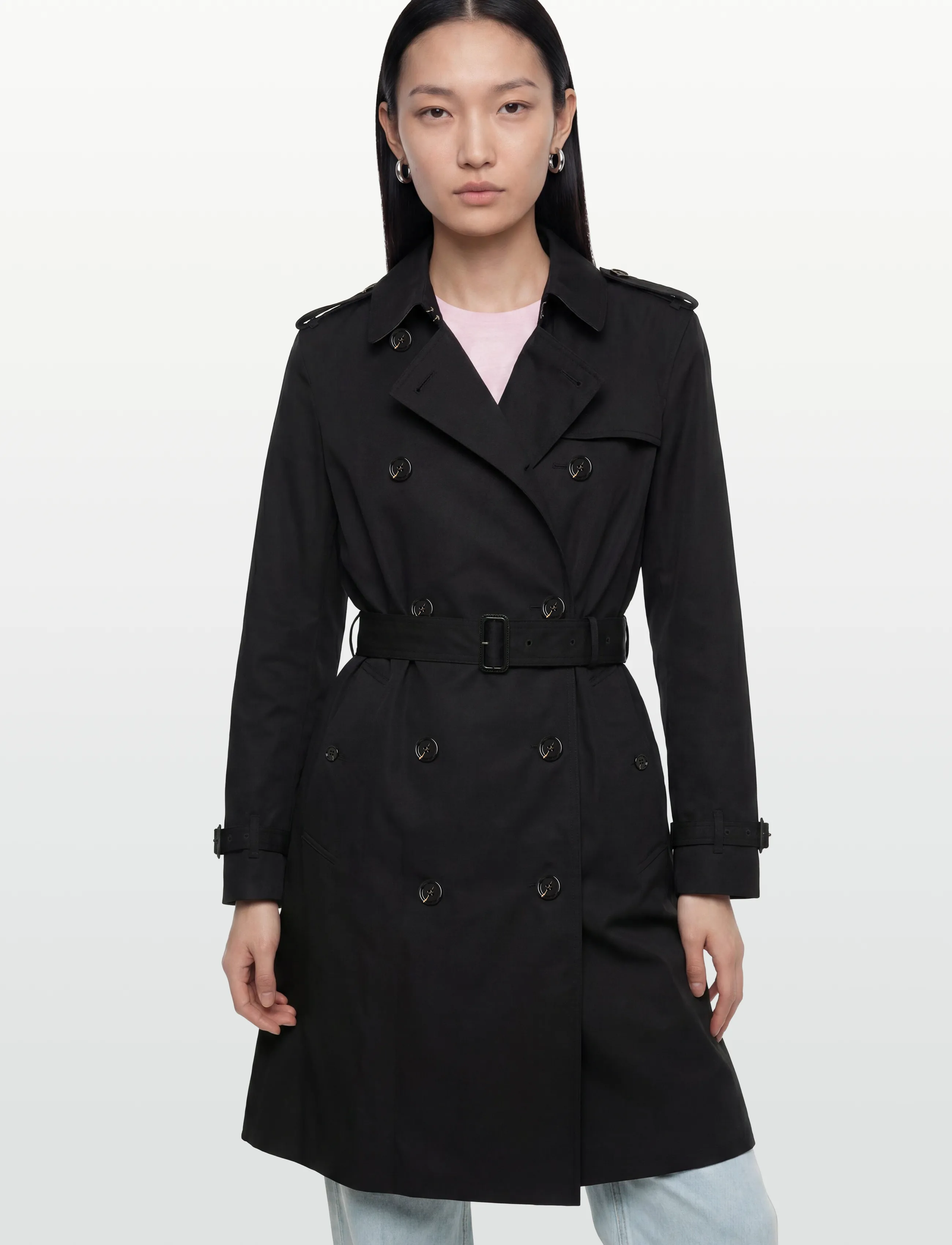 Burberry - HONEYWELL LNG - trenchcoats - black - 3
