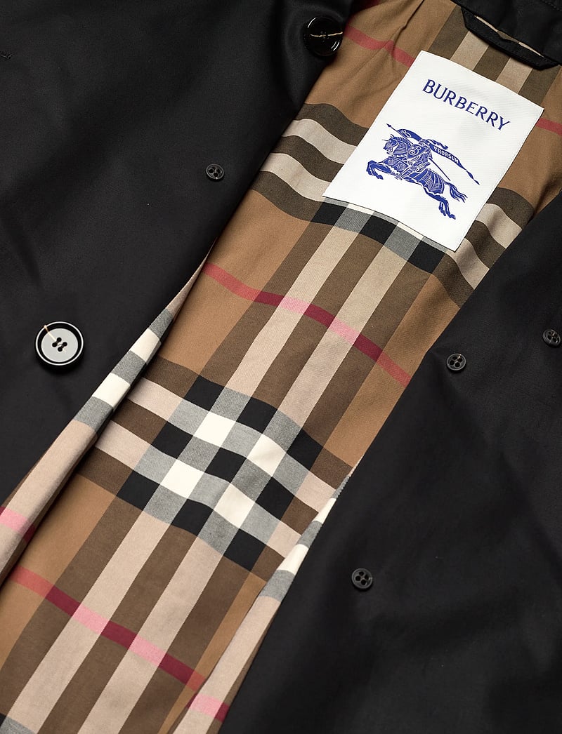Burberry - HONEYWELL LNG - trenchcoats - black - 4