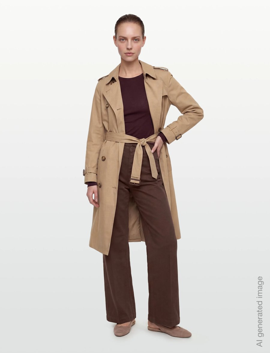 Burberry - HONEYWELL LNG - trenchcoats - honey - 0